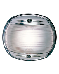 White Masthead Navigation Light (Chrome)